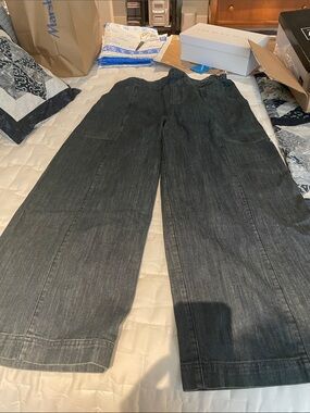 Lisa Bayne wide leg jeans